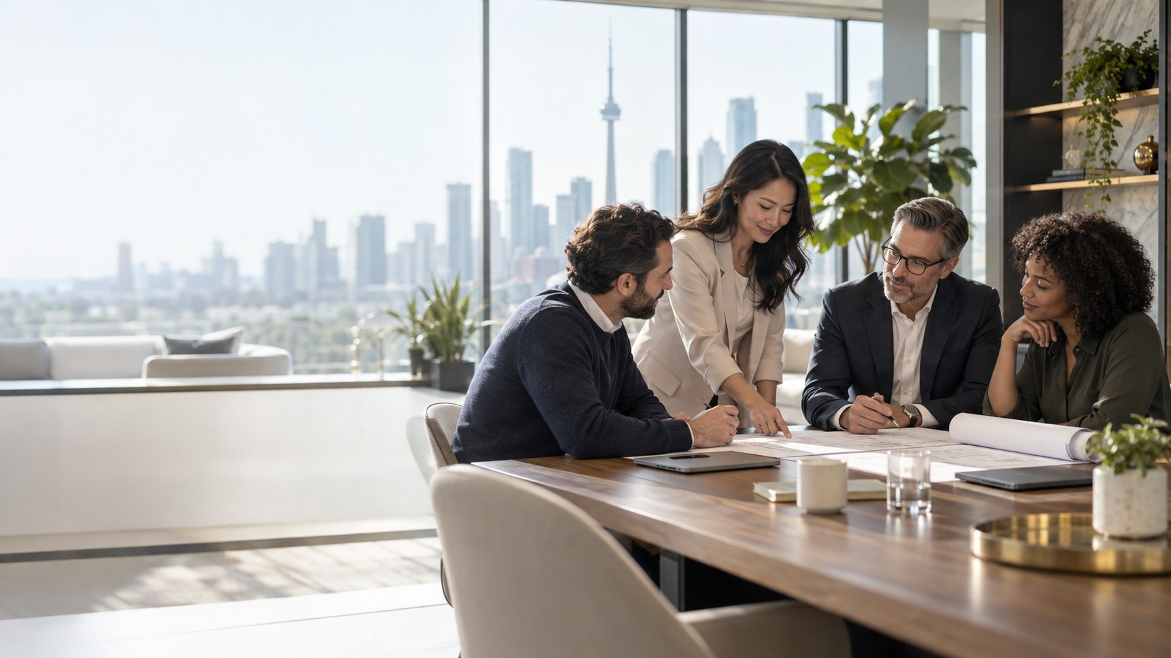 CPA meeting with business owners in the Greater Toronto Area